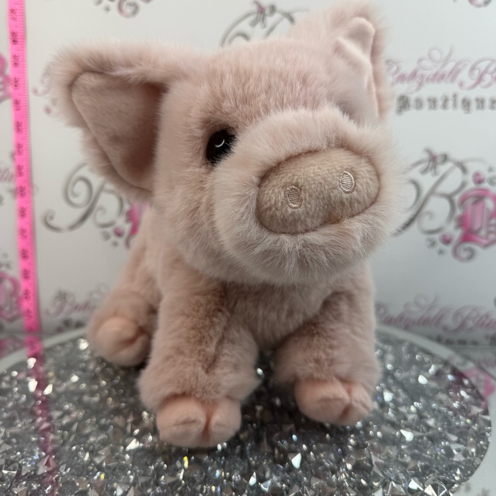 Douglas pig toy Plush Pink Piglet Small Pet Toy - Soft Fluffy Stuffed Animal